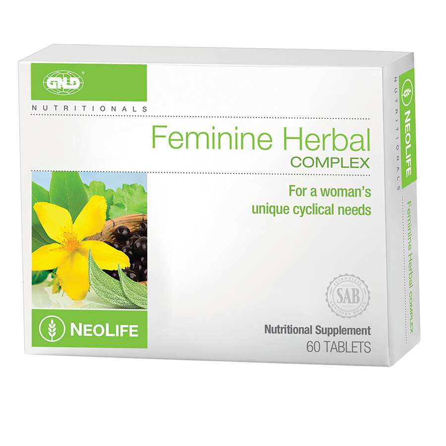Neolife Feminine Herbal complex NeoLife Feminine Herbal Complex bottle for women’s hormonal and menstrual support