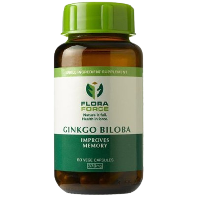 floraforce-gingko-biloba-large- loraforce Ginkgo Biloba supplement bottle – herbal capsules for memory and focus support